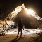 light girl sun woman formation cave 42727 pxhere.com